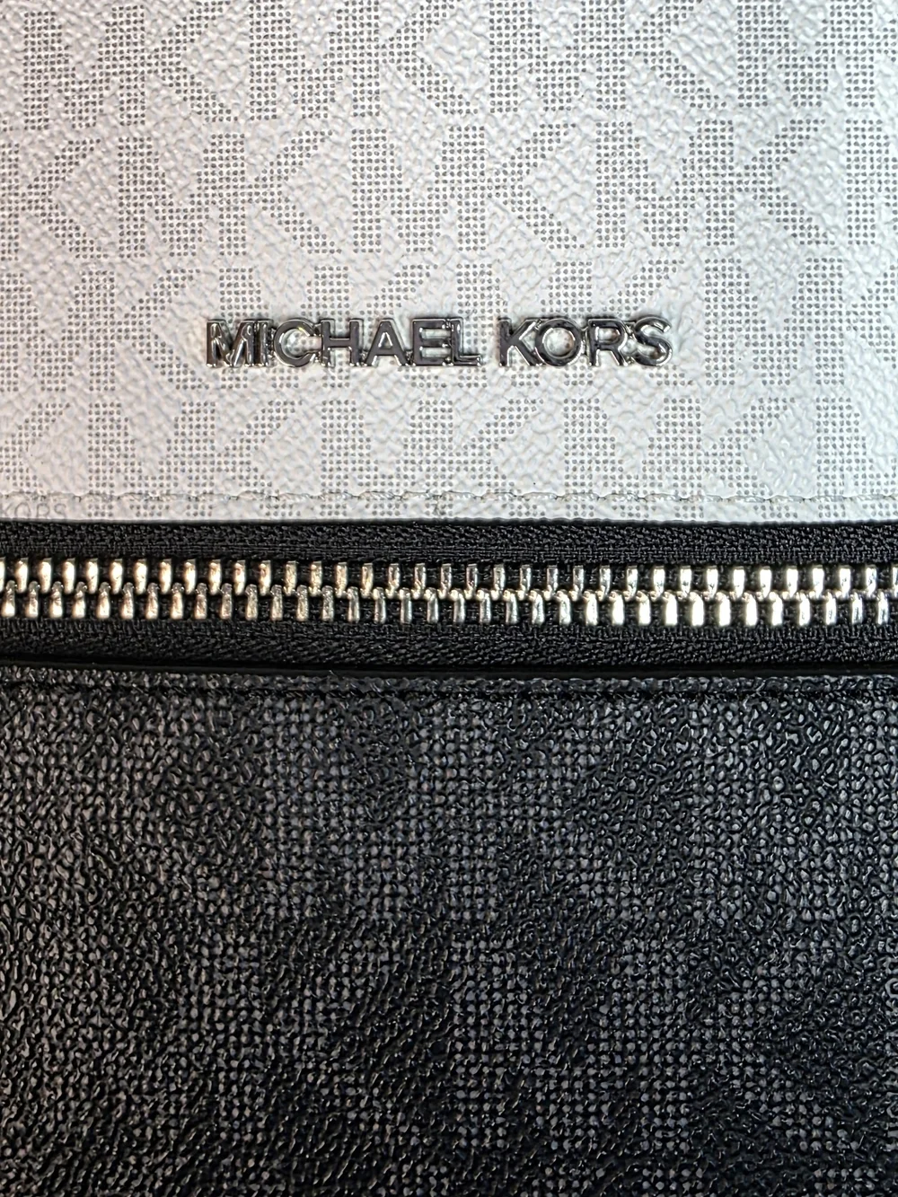Michael Kors Rhea Medium Backpack in Optic White Multi Colorblock - Picture 10 of 10
